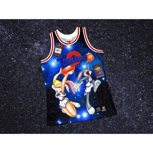 Mitchell & Ness Other - Mitchell N Ness Tune Squad Jersey Space Jam 25th Anniversary Edition Bugs Bunny